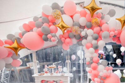 Оформление Дня Рождения воздушными шарами