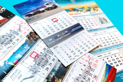 Печать календарей на заказ: особенности и достоинства