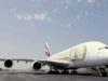 А-380 Emirates получил уникальную золотую ливрею, посвященную 50-летию Королевства Бахрейн и ОАЭ