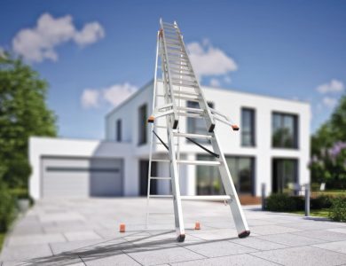 Трехсекционные алюминиевые лестницы на 10 ступеней: как выбрать и для чего использовать