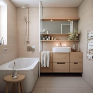 Эстетика и функциональность шкафов для ванной комнаты