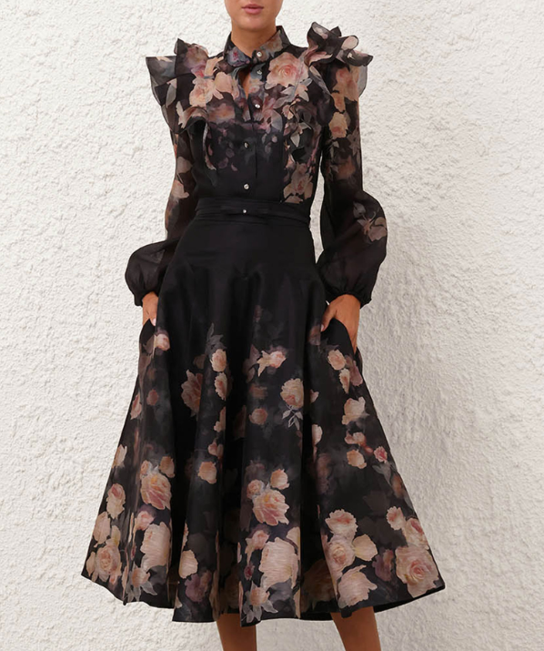 Длинные платья и юбки силуэта А: Элегантность и Стиль