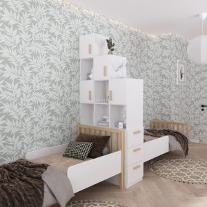Стеллаж перегородка в детскую комнату: идеальное решение для зонирования пространства
