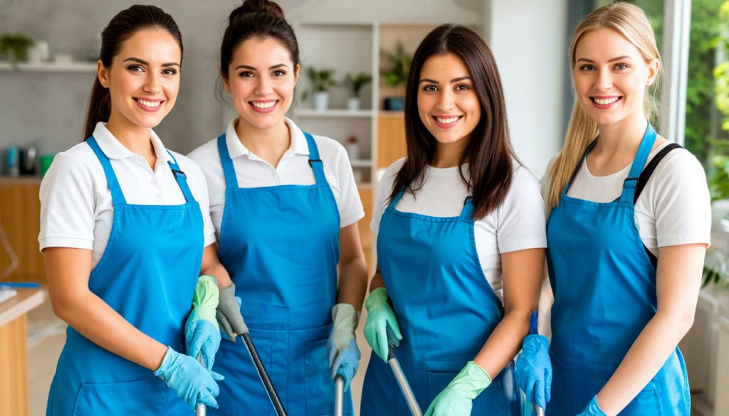 команда клининга