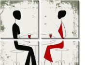 Составная картина отлично впишется в любой интерьер